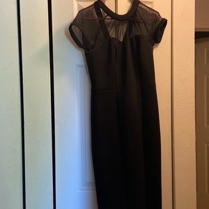 Black formal dress